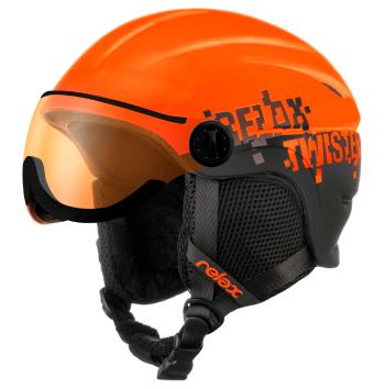 Dětská - Junior Lyžařská helma RELAX RH27D Twister Visor Velikost: XS