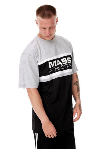 Mass Denim Cut T-shirt heather grey/black - M