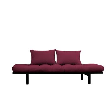 Pohovka Pace Daybed – Black/Bordeaux