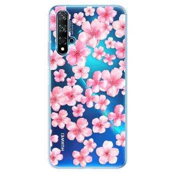 Odolné silikonové pouzdro iSaprio - Flower Pattern 05 - Huawei Nova 5T