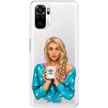 iSaprio Coffe Now - Blond pro Xiaomi Redmi Note 10 / Note 10S (cofnoblo-TPU3-RmiN10s)