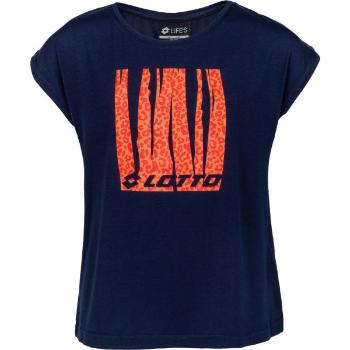 Lotto VICA Dívčí triko s krátkým rukávem, tmavě modrá, velikost 164-170