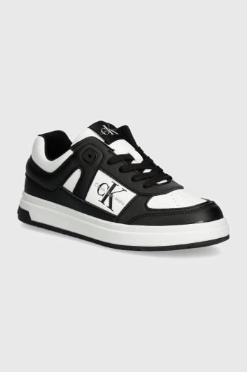 Dětské sneakers boty Calvin Klein Jeans černá barva, V3X9-81060