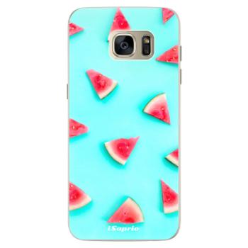 Silikonové pouzdro iSaprio - Melon Patern 10 - Samsung Galaxy S7 Edge