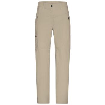 James & Nicholson Dámské outdoorové kalhoty 2v1 JN582 - Stone | XXL