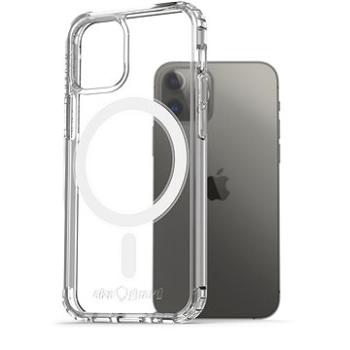 AlzaGuard Magnetic Crystal Clear Case pro iPhone 12 / 12 Pro (AGD-PCMT002Z)