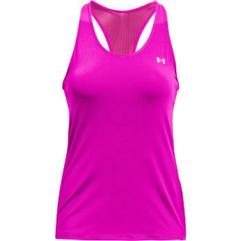 Under Armour HG ARMOUR RACER TANK Dámské tílko, růžová, velikost L