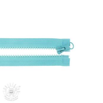 Zip dělitelný 75 cm aqua