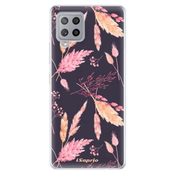 Odolné silikonové pouzdro iSaprio - Herbal Pattern - Samsung Galaxy A42