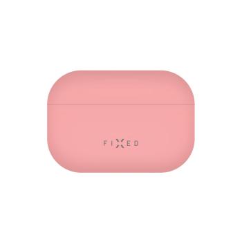 Fixed Ultratenké silikonové pouzdro Silky pro Apple Airpods Pro růžové