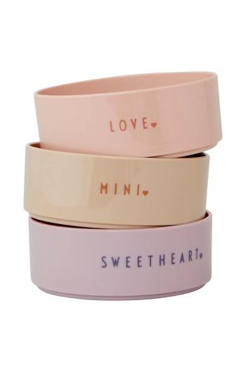 Sada misek Design Letters Mini favourite bowl set 3-pack