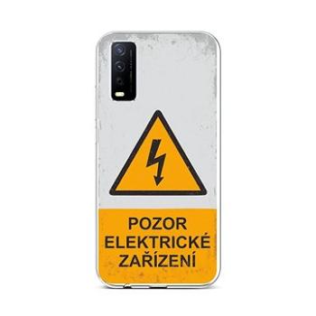 TopQ Kryt Vivo Y11s silikon Pozor elektrické zařízení 56896 (Sun-56896)