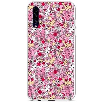TopQ Samsung A30s silikon Pink Bunnies 45283 (Sun-45283)