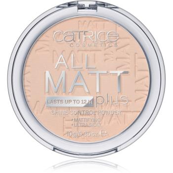 Catrice All Matt Plus matující pudr odstín 010 Transparent 10 g