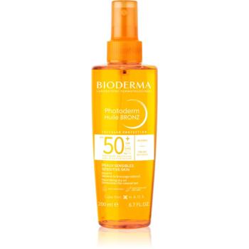 Bioderma Photoderm Huile Bronz suchý olej na opalování ve spreji SPF 50+ 200 ml