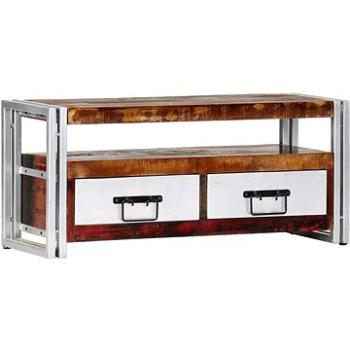 TV stolek 90x30x40 cm masivní recyklované dřevo (247819)
