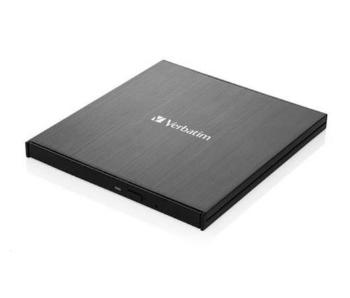 VERBATIM externí mechaníka Ultra HD 4K Blu-ray External Slimline Writer (USB 3.1, USB-C), 43888