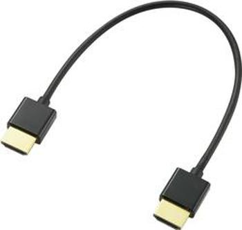 HDMI kabel SpeaKa Professional [1x HDMI zástrčka - 1x HDMI zástrčka] černá 20.00 cm