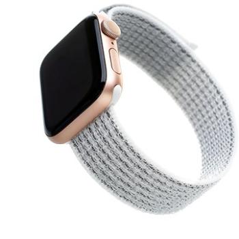 FIXED Nylon Strap pro Apple Watch 42/44/45/Ultra 49mm bílý (FIXNST-434-WH)