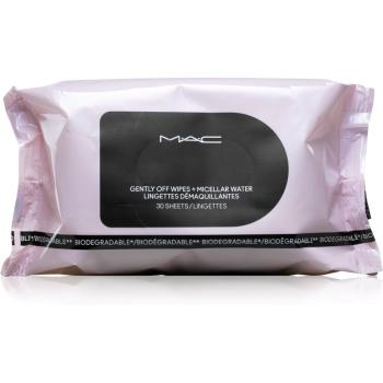 MAC Cosmetics Gently Off Wipes + Micellar Water odličovací ubrousky na make-up 30 ks