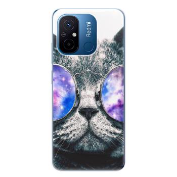 Odolné silikonové pouzdro iSaprio - Galaxy Cat - Xiaomi Redmi 12C