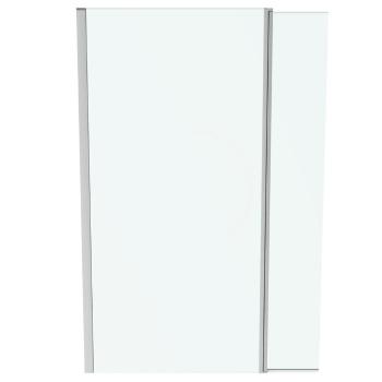 IDEAL STANDARD i.Life Walkin stěna s otočným panelem 1000 + 300 mm, silver bright/čiré sklo T4881EO