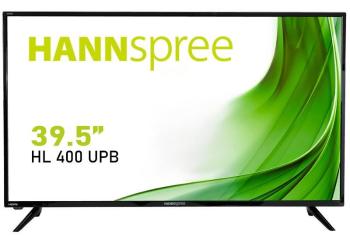 HANNspree HL400UPB 39, 5" monitor, Full HD 1920x1080, 16:9, 2x HDMI, VGA, USB media player
