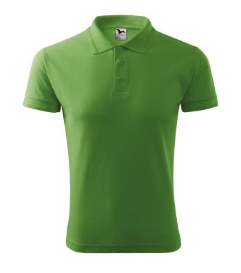 MALFINI Pánská polokošile Pique Polo - Trávově zelená | XXXL