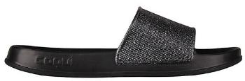 Coqui Dámské pantofle Tora Black/Silver Glitter 7082-301-2200 38