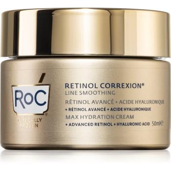 RoC Retinol Correxion Line Smoothing hydratační krém s kyselinou hyaluronovou 50 ml