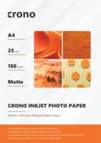 Crono PHPM4A, fotopapír matný, A4, 180g, 25ks