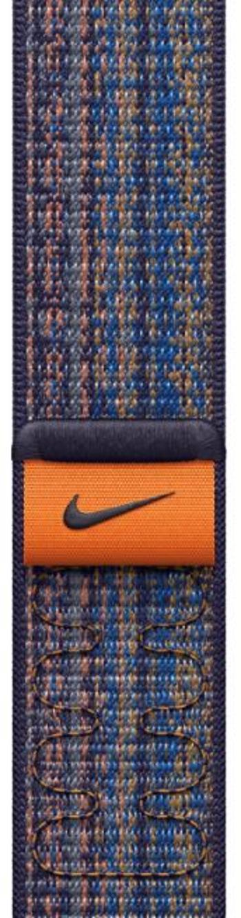 Apple 45mm Game Royal/Orange Nike Sport Loop (MTL53ZM/A)