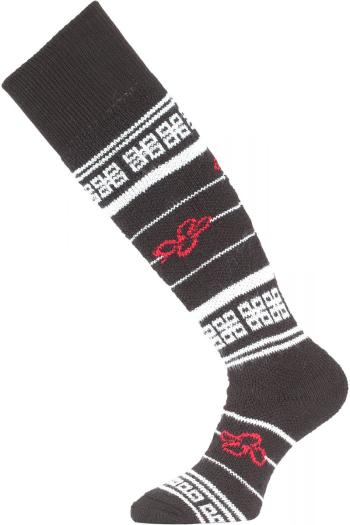 Lasting SEW 903 černá merino ponožky lyžařské Velikost: (42-45) L ponožky