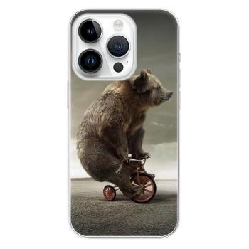 Odolné silikonové pouzdro iSaprio - Bear 01 - iPhone 15 Pro