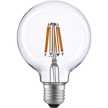 Retro Globe Filament čirá G125 12W / 230V / E27 / 2700K / 1530 / 360° / A++ (GLOBE12512WW)