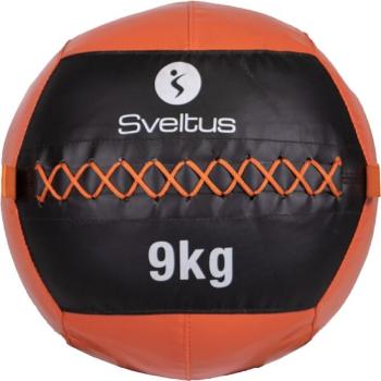 SVELTUS WALL BALL 9 KG Medicinbal, oranžová, velikost 9 KG