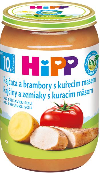HiPP BIO Rajčata a brambory s kuřecím masem 220 g