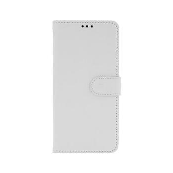 TopQ Huawei Y6p knížkový bílý s přezkou 50672 (Sun-50672)