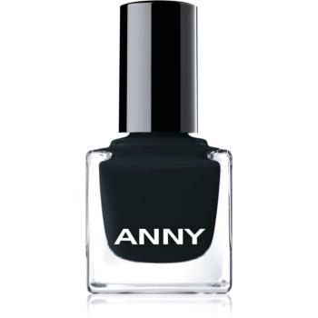 ANNY Color Nail Polish lak na nehty odstín 346 Deep Black Chief 15 ml