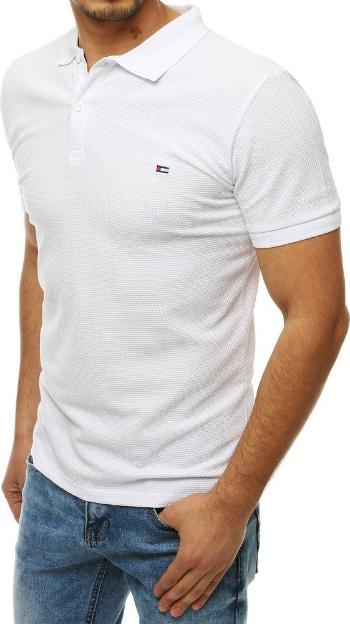 BÍLÉ PÁNSKÉ POLO TRIČKO PX0269 Velikost: 3XL