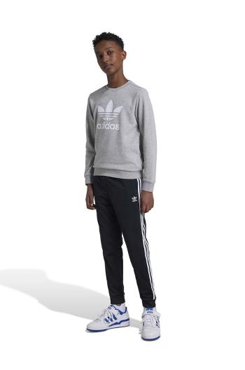 Dětské tepláky adidas Originals SST TRACK PANTS černá barva, s aplikací, IX7630