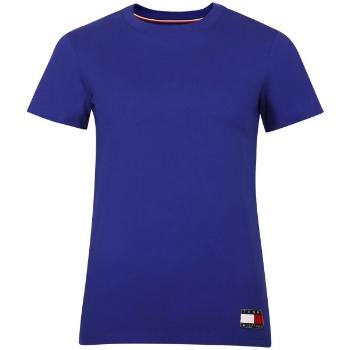 Tommy Hilfiger TOMMY 85 LOUNGE-SHORT SLEEVE TEE Dámské tričko, modrá, velikost L