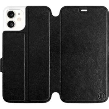 Flipové pouzdro na mobil Apple iPhone 11 v provedení  Black&Orange s oranžovým vnitřkem (5903226975181)