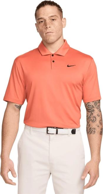 Nike Dri-Fit Tour Solid Mens Madder Root/Black S Polo košile