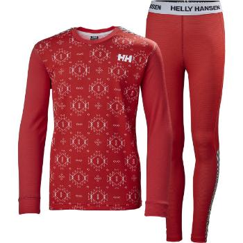 Helly Hansen LIFA ACTIVE JR Dětský funkční set, červená, velikost