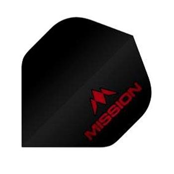 Mission Letky Logo - Black/Red F2504 (216505)