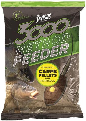 Sensas Krmítková směs 3000 Method Feeder 1kg - Carpe Pellets