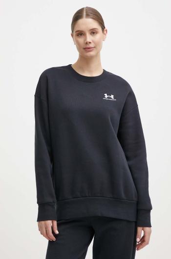 Mikina Under Armour dámská, černá barva, s aplikací, 1379475