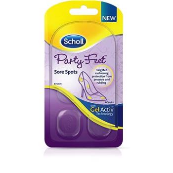 SCHOLL Party Feet GelActiv Polštářky na citlivá místa - chodidla 1 pár (5038483224168)