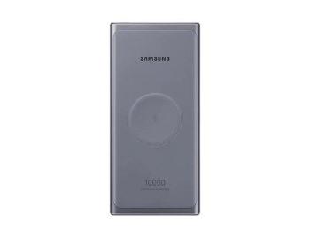 Powerbank Samsung 10000mAh, USB-C, bezdrátové nabíjení šedá EB-U3300XJ